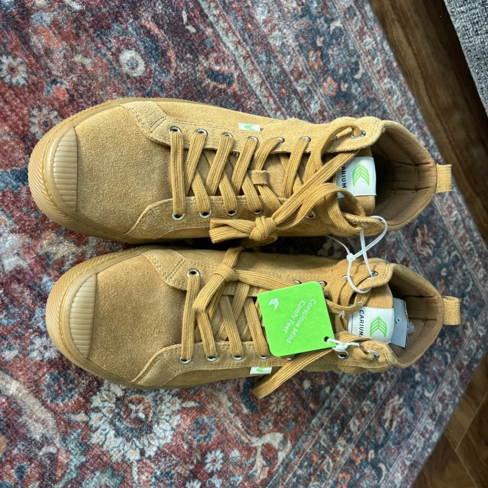 NWT Cariuma “Cleaner” Suede Boots • Brown • Men’s 10.5 / Women’s 13 - Picture 2 of 7